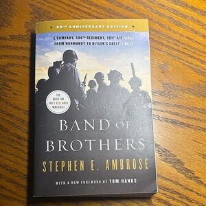 Band of Brothers 25th Anniversary Edition Book forward by Tom Hanks. NEW